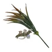 Pretty Plant - Small Palm - Orange