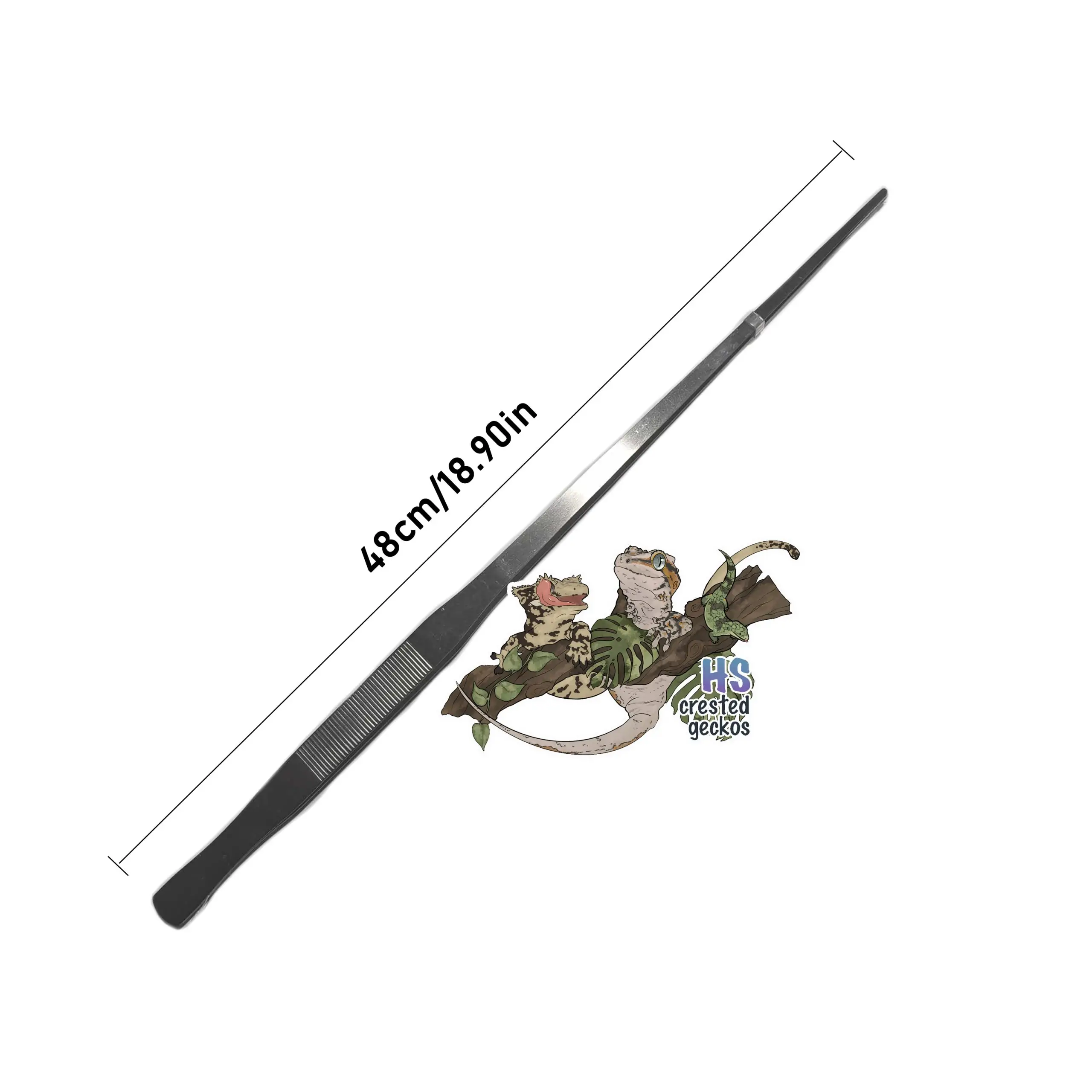 19" Stainless Steel Tongs